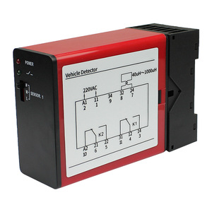CE Certified Single <strong>Channel</strong> <strong>Vehicle</strong> Detector Inductive <strong>Loop</strong> <strong>Sensor</strong> Kit 10ms Response Time Gate Access Control System Parking