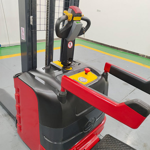 Çin'de yapılan tam elektrikli istifleyici 2-ton kapasiteli yükleme ayakta elektrikli istifleyici 1.6m 4 metre - Product Image 5