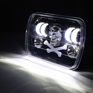 7 inç kare led çalışma ışığı 45w yüksek düşük far 10-30v led far otomatik led kare çalışma ışığı için kamyon - Product Image 3