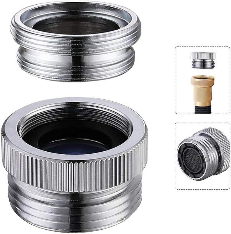Internal thread connector silver color