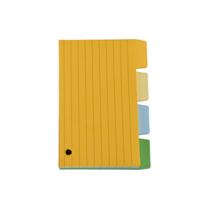 Cross-Border 110g Note Paper Horizontal Line Inner Page Color-<strong>Coded</strong> Loose-Leaf Note Book Message Book <strong>Memo</strong> Pads - Product Image 5