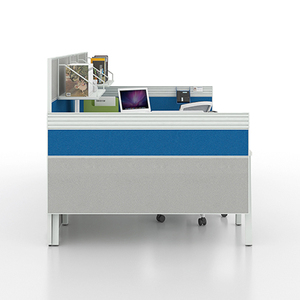 Sistema de escritorio para espacios abiertos, estación de trabajo de partición de ordenador de oficina, diseño conciso, cubículo moderno - Product Image 3