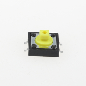 12*12 Tactile Switch Series Vertikale vierpolige oberflächen montierte Mikro bewegungs taste Quadratischer Kopf/Weiße Taste Drucktasten schalter - Product Image 5