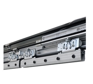 Sistema de puerta corredera automática eléctrica con marco de aluminio para compras, operador de puerta inteligente - Product Image 4