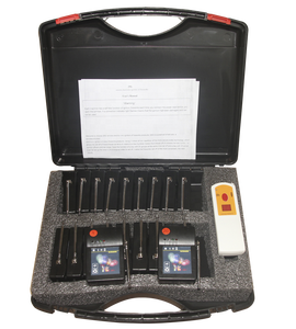 Pyro 20 cues 20-vị trí pháo hoa bắn hệ thống với một điều khiển từ xa và 20 thu cho đám cưới bên sinh nhật - Product Image 4