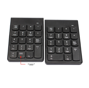Wired Extensions Numerische Tastatur, USB 2,4 GHz Numerische Tastatur, tragbare Dünne Mini Drahtlose Anzahl Pad für Laptop Desktop-Computer PC - Product Image 6