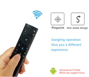 Ricevitore wireless a 17 tasti Q5 + telecomandi due batterie AAA mouse ad aria vocale telecomando intelligente per android tv box - Product Image 6