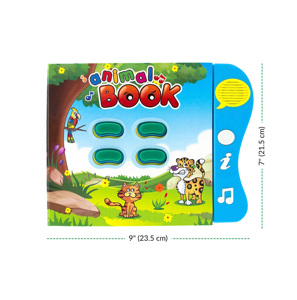 Custom Publishers in China Animal Board <strong>Book</strong> Sounds and Music Melodies Light-up Buttons <strong>Book</strong> for Children - Product Image 4