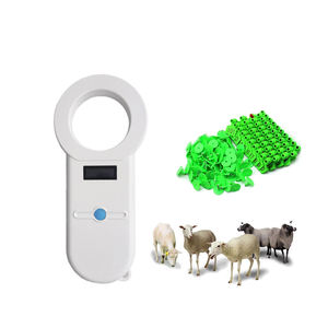 El 134.2KHz RFID etiketi okuyucu köpek kedi Pet sığır hayvan çip kimlik mikroçip tarayıcı RFID hayvan okuyucu - Product Image 1