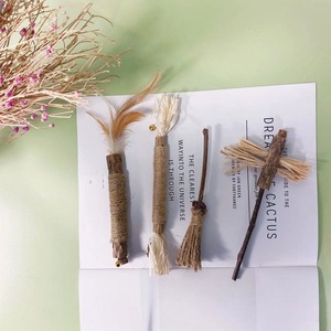 Silvervine Sticks para gatos, Natural Catnip Sticks Matatabi Chew Sticks Dientes Molar Chew Toys para Cat Kitten Kitty - Product Image 4
