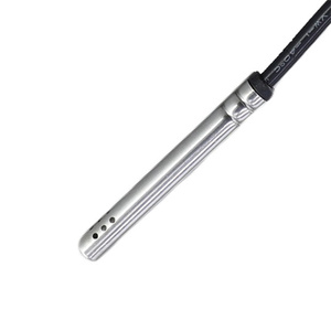 Sensor digital compacto de temperatura y humedad con rango de 0-100% RH y salida I2C para sistemas de control automatizados
