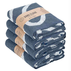 <strong>Wholesale</strong> 100% Cotton Turkish Hammam Bath Towel Peshtemal with <strong>Fouta</strong> Knitted Multi-Purpose Turkish Towel - Product Image 1