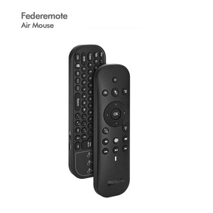 Producto nuevo de fábrica Modo dual Bluetooth 2,4G Voz inalámbrica Ratón volador Teclado Touchpad Ratón Control remoto retroiluminado