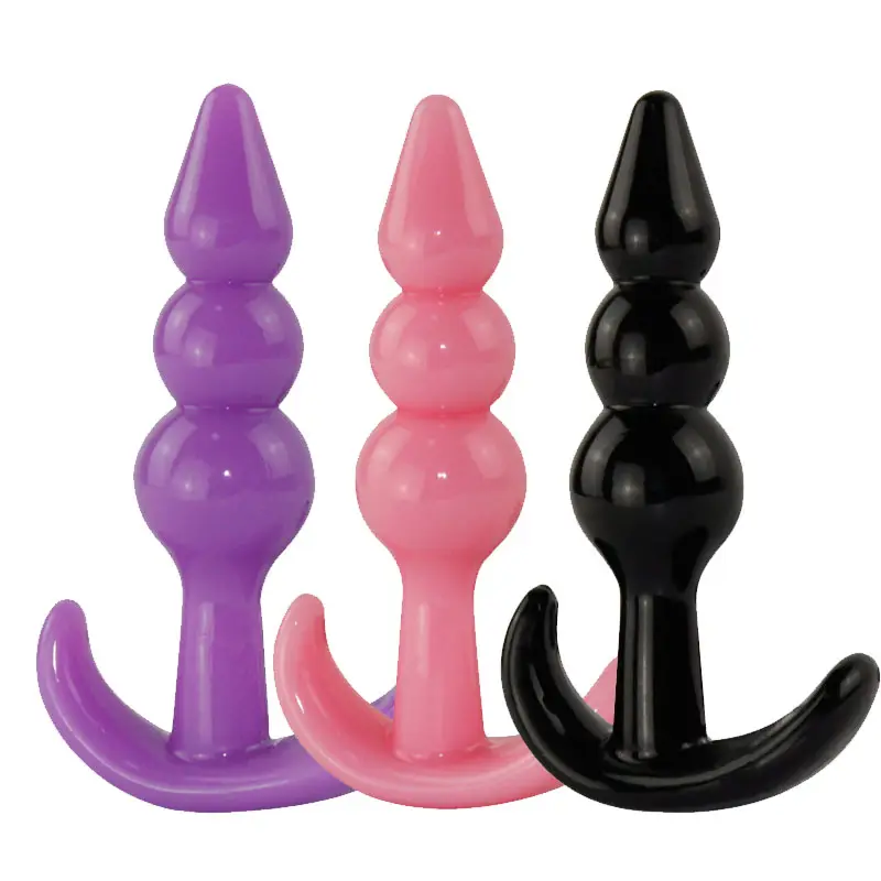 7 pezzi Tpe anale perline Plug Set per gli uomini e le donne Hot Gay Sex Toys Silicone materiale per la masturbazione anale
