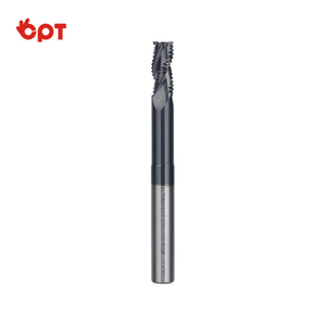 OPT高效通用粗皮硬质合金铣刀数控加工套装刀具铝金属立铣刀 - Product Image 5