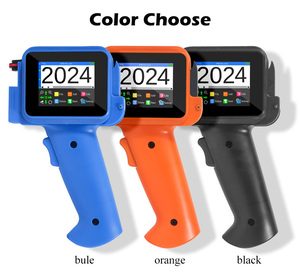 Mini Manual Printer With Handle Inkjet <strong>Coding</strong> <strong>Machine</strong> Orange Black Blue <strong>3</strong> Color Can Choose DIY Name Printing - Product Image 6
