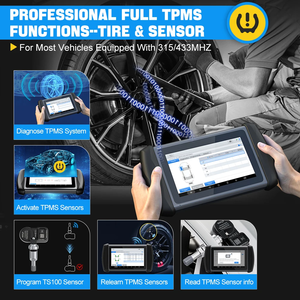 XTOOL InPlus IP819TP TPMS Scanner di programmazione Bluetooth strumenti di diagnostica per auto ECU codifica chiave programmatore 31 + servizi con CANFD - Product Image 4