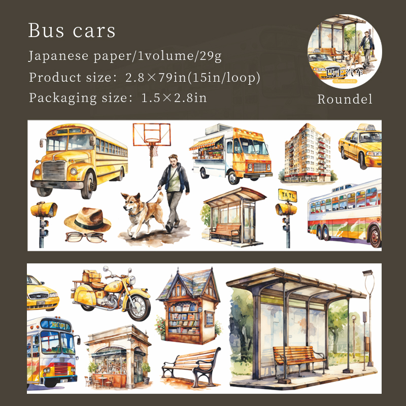 Un bus (blanc)