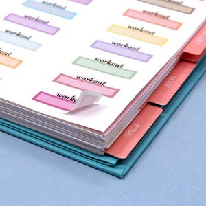 Taccuino in stile spirale personalizzato per la pianificazione del Budget mensile da colorare un noto adesivo coranico libro decorativo disponibile A5 A6 - Product Image 6