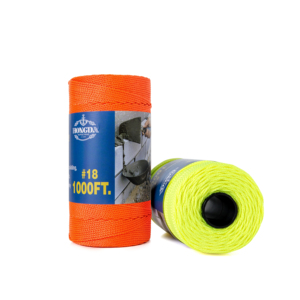8 baided <strong>string</strong> line #18 Braided Nylon chalk line <strong>string</strong> stretchable - Product Image 1