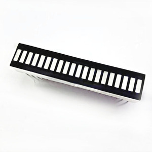 20 segment LED çubuk grafik üç renkli kırmızı + yeşil + sarı Houkem-105120-SRGY - Product Image 2