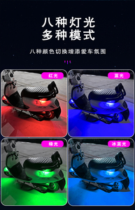 高視認性リモコンストロボライト8フラッシュモードUSB充電式防水ディール多機能LED - Product Image 5