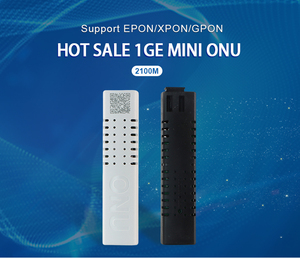 El mejor precio ONU 1GE 1GPON MINI ONU networking XPON ONT con firmware en inglés FTTH Home Networking