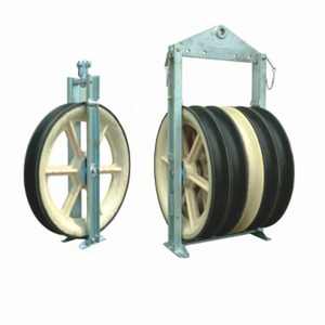 High Precision 916mm Nylon Transmission Line <strong>Stringing</strong> Pulley <strong>Blocks</strong> Good Service OEM Bundled Conductor <strong>Stringing</strong> Pulley - Product Image 1