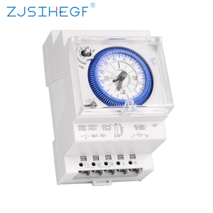 SUL181d Mechanischer Timer 24 Stunden Zeit schalt relais Elektrisch programmier barer Timer 24 Stunden Din Rail Timer Schalter - Product Image 3