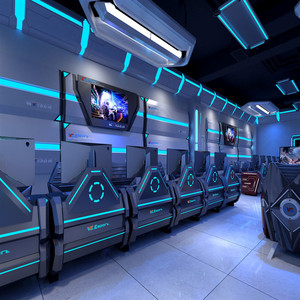 Cool Design LED Light Iluminado Gaming Computer Desk Elegante mesa de juegos - Product Image 3