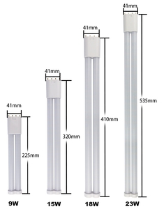 <strong>2G11</strong> PL Light 4 Pins <strong>2g11</strong> Base LED Replacement 360 Degree <strong>2g11</strong> LED Tube Light <strong>2g11</strong> 9W LED Light - Product Image 6