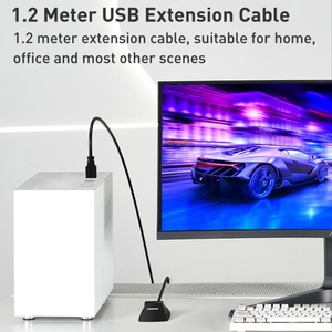 COMFAST CF-U318 1.2米高速usb 3.0延长线，带底座 - Product Image 6