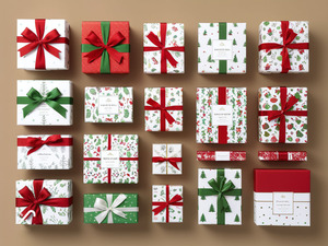 Colores sólidos o logotipo personalizado impreso lazo de cinta de satén preatado ajustable con lazo elástico para caja de regalo - Product Image 4