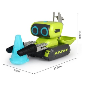 TikTok 1:16 intelligente Robot di programmazione nuovo veicolo di ingegneria spaziale per l'educazione della prima infanzia telecomando - Product Image 3