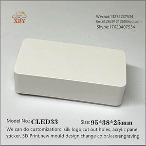 Customized Iot Plastics Electric Junction Box Led Driver Enclosure Mini LED Driver Enclosure CLED33 <strong>Tiny</strong> Plastic case 95*38*25mm - Product Image 5