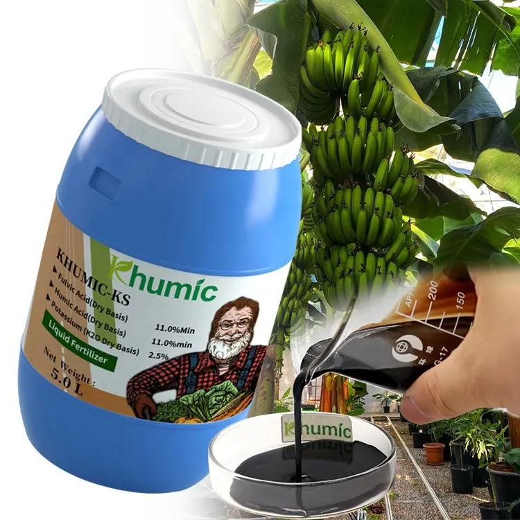 Organic liquid fertilizer humus potassium fulvate potassium fulvic acid fertilizer