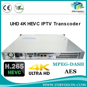 Transcodificador de 20 canales MPEG4 MPEG2 a h.265 4K Transcodificador IPTV OTT Transcodificación de software - Product Image 6