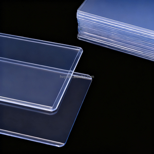 Trong kho 25 cái/Hộp siêu rõ ràng PVC Toploader thẻ bảo vệ tay áo 3x20 + 4 phù hợp cho giao dịch và thể thao thẻ - Product Image 3