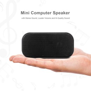 Mini altavoz USB portátil con cable con interfaz de audio potente de 3,5mm Compatible con teléfonos, computadoras y automóviles - Product Image 4