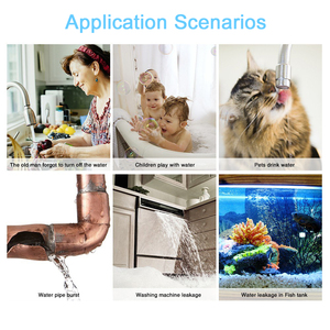 Tuya thông minh Wifi rò rỉ nước phát hiện báo động cảm biến với 80dB âm thanh báo động cho nhà bếp tầng hầm phòng tắm - Product Image 5