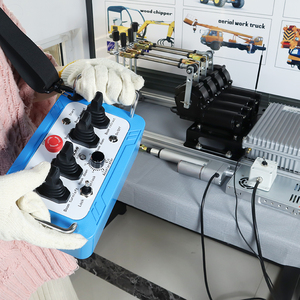 idraulico joystick valvola direzionale 4 leve camion gru radio kit di controllo remoto intelligente - Product Image 2