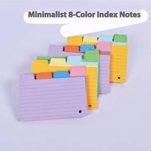 Cross-Border American 110g Note Paper Horizontal Line Inner Page Color-<strong>Coded</strong> Loose-Leaf Note Book Message Book <strong>Memo</strong> Pads - Product Image 3