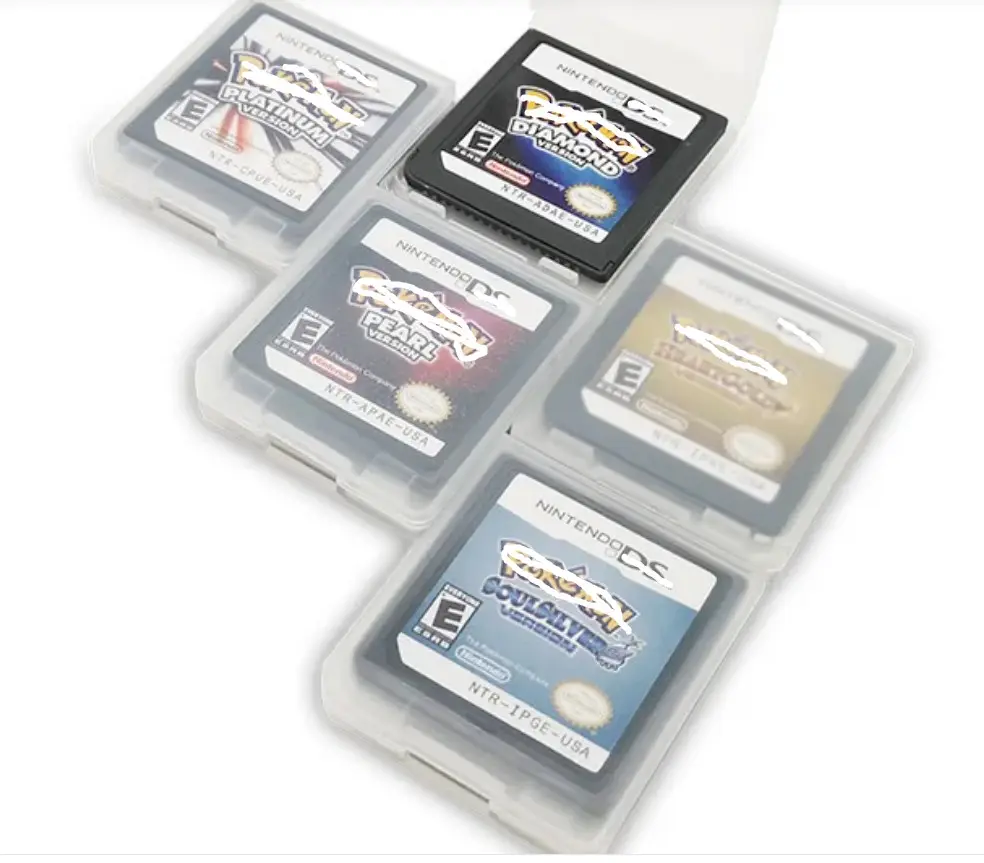 2022 cartes de jeux de monstre de poche de vente chaude pour DS 3DS NDSi NDS