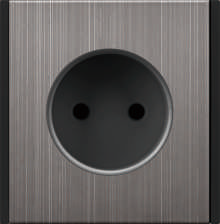 One German socket not groundground