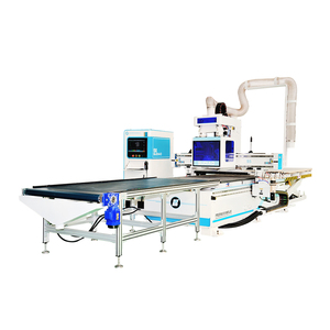 Solución de anidación cnc para carpintería con sistema de descarga de carga para línea de producción de muebles - Product Image 1