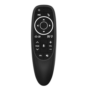 G10s Pro arkadan aydınlatmalı hava fare ses kontrolü 2.4G USB alıcı algılama Mini akıllı uzaktan kullanım için Android TV kutusu HK1 X96mini - Product Image 1