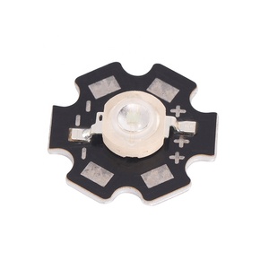 Kırmızı/sıcak/soğuk beyaz emisyonlu 3V giriş voltajlı ROHS sertifikalı yüksek güç 2W LED mavi lümen PCB - Product Image 4