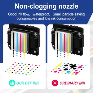 Low Consumption DTF <strong>Ink</strong> 1000ml Cmyk and White <strong>Ink</strong> for I3200 XP600 DX5 4720 <strong>Print</strong> Head DTF PET FILM Printer Pigment <strong>Ink</strong> - Product Image 2
