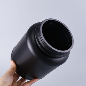 2ลิตร3ลิตรขวดอาหารเสริมผงเวย์โปรตีนสีดำด้านโภชนาการสีดำ - Product Image 2