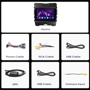 Android 13 Qualcomm For Ford Edge 2 2015 2016 20172018マルチメディアTVカーGPS Lettoreビデオプレーヤーオートラジオナビゲーションラジオ - Product Image 6